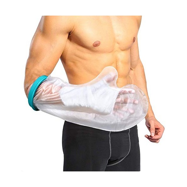 DOACT Protège Platre Protection Étanche pour Bras Adulte, Protection Étanche pour Platre, Protection Impermeable pour Douche 