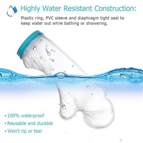 DOACT Protège Platre Protection Étanche pour Bras Adulte, Protection Étanche pour Platre, Protection Impermeable pour Douche 