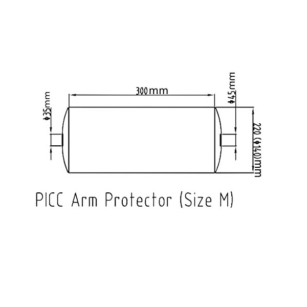 HKF HO KI HO PICC Line,Protection de coude étanche pour adulte,Sac Douche/Etanche Platre Gardez les Picc Line et le Bandage a