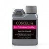 Coscelia Acrylic Liquid 120ML Liquide pour Acrylique Poudre Liquide pour Ongles Acryliques Application Extension d’ongles Scu