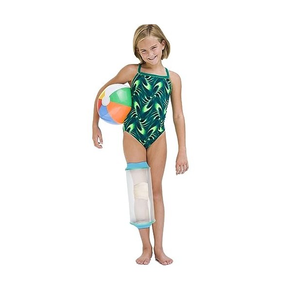 SUPERNIGHT Housse de plâtre imperméable pour enfant, bras complet pour se baigner douche, pansement étanche pour bras, poigne