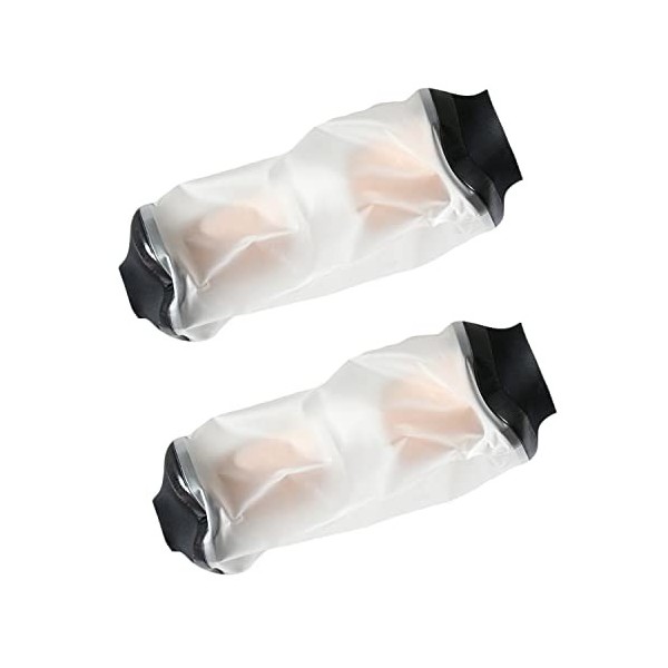 PICC Line Lot de 2 housses de douche pour haut du bras, imperméables pour adultes, protection de bandage de douche pour chimi