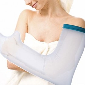 Protège Platre Protection Étanche pour Bras Adulte, Protection Imperméable pour les Plâtres et les Bandages Protection Étanch