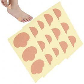 Coussinet Adhésif pour les Pieds, Autocollant Pratique pour le Soin des Pieds en Coton pour Améliorer le Talon pour Améliorer