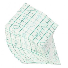 Couverture de pansement imperméable adhésive, pansement de film de pansement extensible transparent transparent de protection