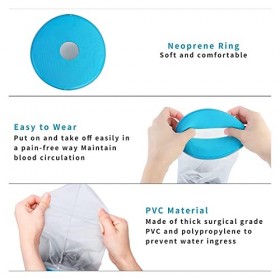 Couverture de Bain pour les Mains Cassées, Couverture Imperméable pour les Mains, Réutilisable, Indolore, Garde les Blessures
