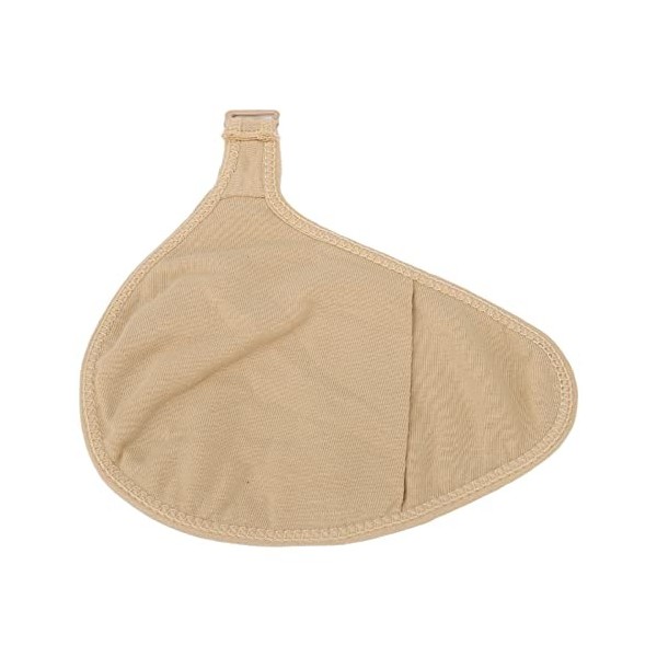 Étui de Protection pour Faux Seins, Sac de Poche, Poche de Protection pour Poitrine Respirante pour Soutien-gorge Droite 