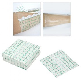 Couverture de pansement adhésif, quantité suffisante de protection Film de bandage extensible transparent confortable pour la