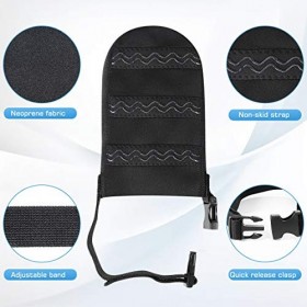 Doact Chaussettes de Plâtre Protection de Plâtre avec Sangle Antidérapante, Protection pour Les Orteils Douce, Botte de Plâtr