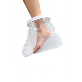 Firstar Protection imperméable pour les pieds - Protection pour bandages, plâtre, plaies, éruptions cutanées, brûlures, bless