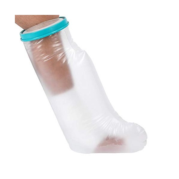 cast cover waterproof leg, Protecteurs imperméables pour Pieds Adultes Cast and Dressing Cover, Couvercle en Fonte pour Bain 