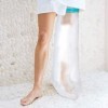 Housse de protection étanche pour les jambes pour adultes - Protection contre les plaies - Pour maintenir le bandage au sec -