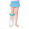 Couvre-Pieds pour Enfants pour la Douche, Bandage Imperméable pour la Jambe pour le Bain avec Protection Légère et étanche, P