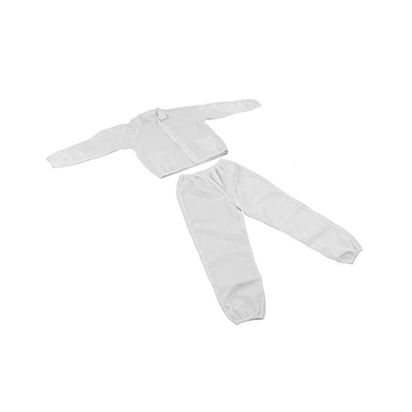 Combinaison de Travail, Protection en Polyester, Conception Fendue, Antistatique, Durable pour latelier XL 