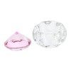 minkissy Nail Art Cristal Tasse Contenants En Verre Poudre Vernis À Ongles Liquide Conteneurs Monomère Plat Nail Liquide Port