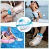 Couvre-pieds Imperméables, Couvre-pieds Imperméables pour Douche, Protecteur de Bandage de Bain Réutilisable à étanchéité éta