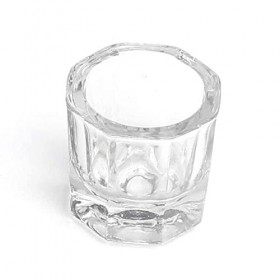 BAILIY D8I2 C Conteneur en verre acrylique pour poudre liquide à ongles