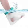 MORJCG Couvre-pied imperméable pour la douche, couvre-pieds pour la douche, couvre-pieds imperméable pour la natation, protec