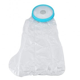 Couvertures de Plâtre de Jambe, Housse de Plâtre de Jambe Courte Imperméable Réutilisable pour Adulte pour Jambe, Genou, Pied