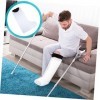 Healifty 1Pc Douche Garde Pied Protecteurs Pour Pieds Baignoires En Plastique Bandages Jambe Coulée Chaussette Jambe Manchon 