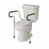 Cadres de sécurité pour WC toilettes, Armature de toilettes ajustable en hauteur pour toilette avec accoudoir