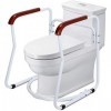 Armature de toilettes mobile, Antidérapant Cadres de Sécurité WC toilette aufstehhilfe Support pour toilettes Maintien Rail A