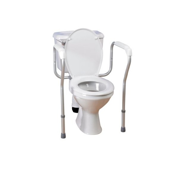 Homecraft Toilet Safety Frame Eligible for VAT relief in the UK Surrounding Rail Offers Support, Easier to Sit and Rise, El