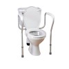 Homecraft Toilet Safety Frame Eligible for VAT relief in the UK Surrounding Rail Offers Support, Easier to Sit and Rise, El