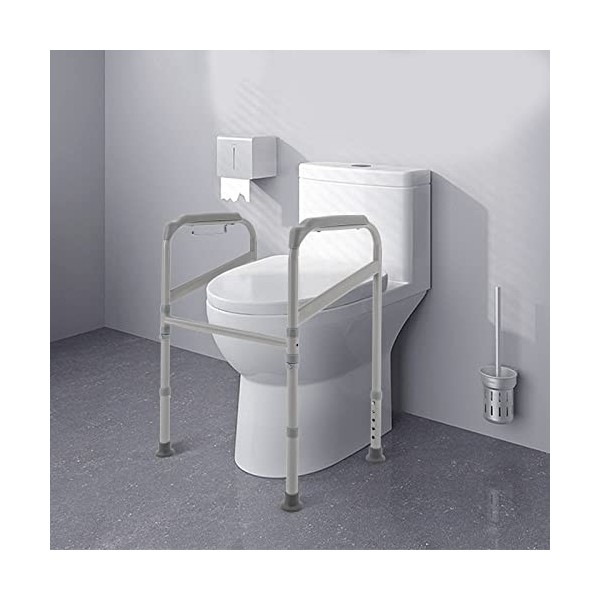 Support de toilettes en acier au carbone pour personnes âgées, handicapées et femmes enceintes