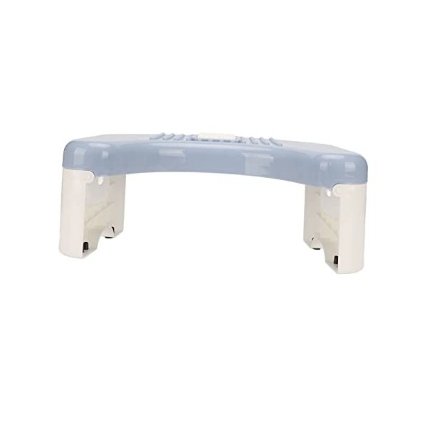 Tabouret de Toilette Pliable pour Adultes, Pliable, Design en U, Antidérapant, Portable, Facile à Ranger, Tabouret de Toilett