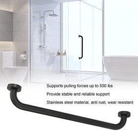 Tyenaza Barre Dappui De Salle De Bain De 50 Cm/19,7 Pouces, Poignée De Barre Dappui De Salle De Bain en Acier Inoxydable An