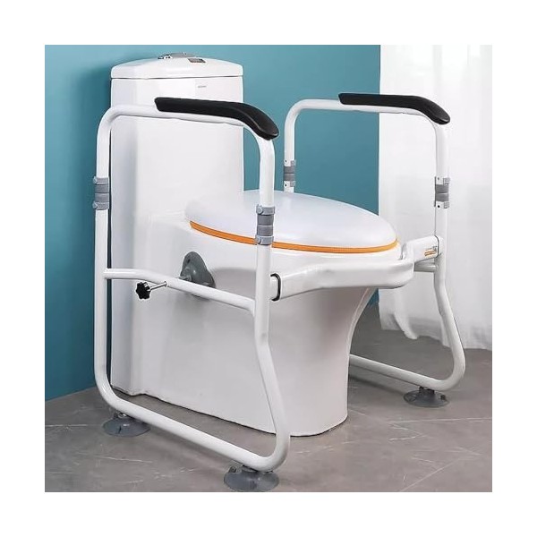 ZYY@ Cadre de Sécurité pour Toilettes, Accoudoirs de Toilettes, Barre WC pour Handicapé, sadapte À nimporte Quelle Toilette