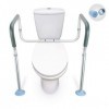 OasisSpace Barre dappui pour salle de bain médicale pour personnes âgées, handicapés et handicapés Réglable Barre dappui de