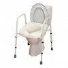 Nrs Healthcare Mowbray Lite Assemblé Cadre/Siège de Toilettes 51 cm