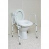 Nrs Healthcare Cadre de Toilettes avec Assise Mowbray à Largeur Réglable