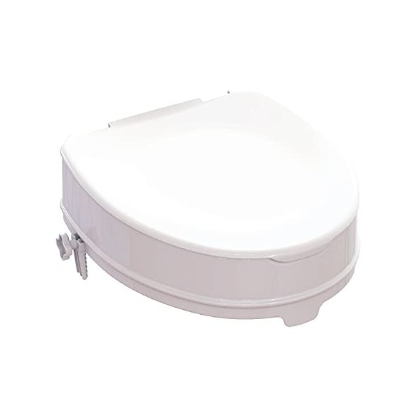 Rehausseur wc adulte - rehausseur toilette adulte - Réhausseur senior - Réhausseur de Toilettes - Rehausse de toilette 15 cm 