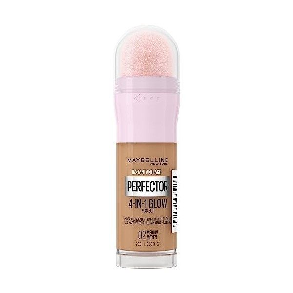 Maybelline New-York - Perfecteur de Teint Illuminateur 4-en-1 - Base/Correcteur/BB Crème/Enlumineur - Fond de Teint Instant G