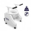 KMINA PRO - Rehausseur WC Adulte Électrique, Cadre de Toilette, Rehausseur Toilette Adulte Post Operatoire, Surelévateur WC I