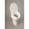 Stock-Fachmann® Rehausseur WC avec ouverture hygiénique Blanc 10 cm