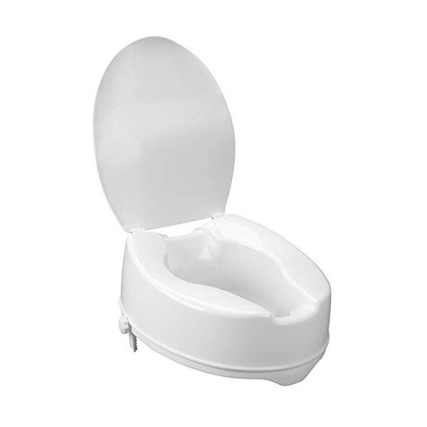 Rehausseur WC, alzawater anatomique avec système de fixation latérale Altezza 14cm