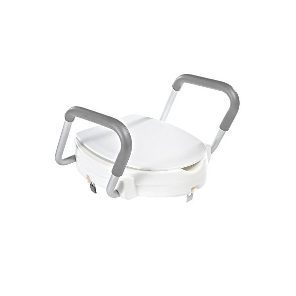 Ridder A0072001 Rehausseur de siège de Toilette, Blanc, 45.7 x 43.3 x 11.5 cm