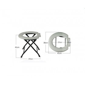 Tabouret de toilette WC se plier pour la cuvette des toilettes handicapées âgées chaise Chaise Toilettes