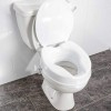 NRS Healthcare Linton Plus Raised Toilet Seat with Lid, 10 cm