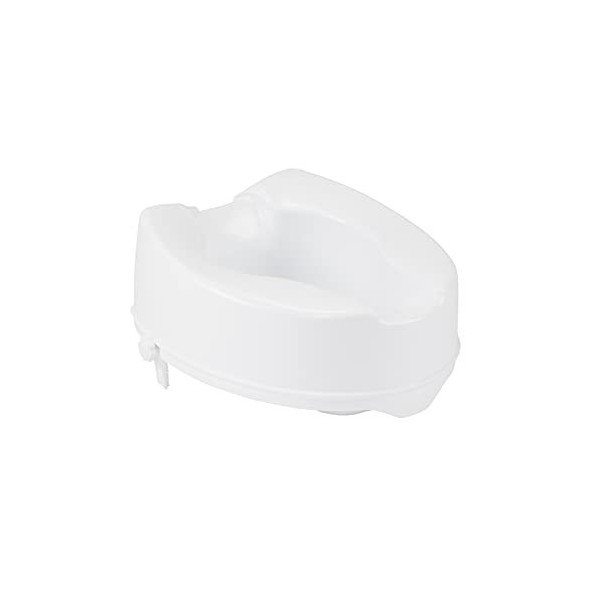 Drive Medical Abattant de WC surélevé avec serrure Blanc