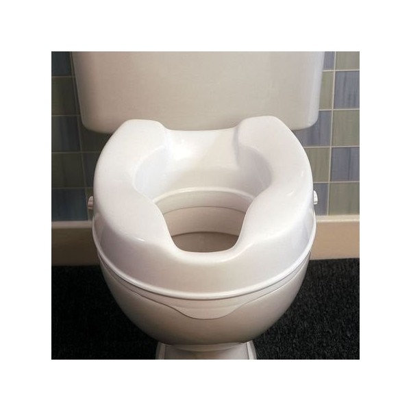Savanah Raised Toilet Seat 2 inch 5cm by UK Care Direct