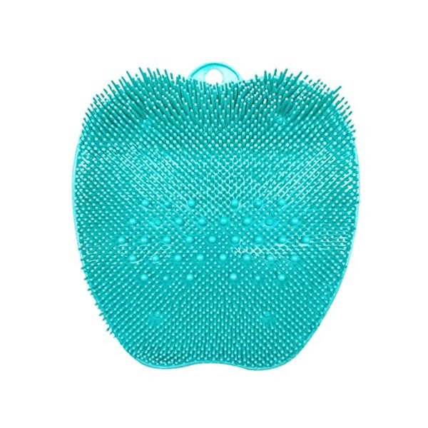 LYCEBELL Laveur de Pieds de Douche, Brosse Pieds Douche avec Antidérapant Ventouses, Tapis de massage pour Exfoliation/Soins 