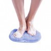 Tapis de bain en silicone - Talon aux pieds nettoyant douche sol - Shiatsu Massage Pad nettoyant - Adsorption Baignoire