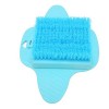 Brosse de Nettoyage des Pieds, épurateur de Pieds de Douche TPR Confortable au Toucher, Type Trou de Suspension, Poils Fins p