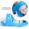 Brosse de laveuse de nettoyage de pieds de laveur de pied de douche avec ventouse pour le massage nettoyant exfoliant de pied