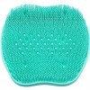 SIMUER Laveur de Pieds de Douche, Brosse à Pied Laveur de Douche Exfoliante Améliorant La Circulation des Pieds des Jambes An